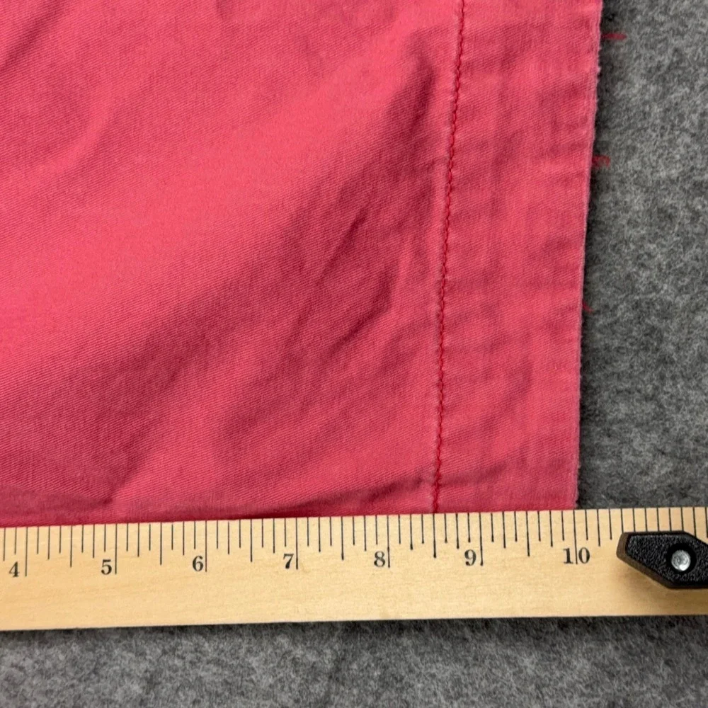 Polo Ralph Lauren Shorts Mens 33 Pink Relaxed Fit Chino Twill Preppy Summer Y2K